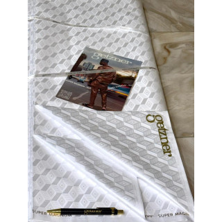 Getzner Super Magnum – Cream – Chevron Pattern